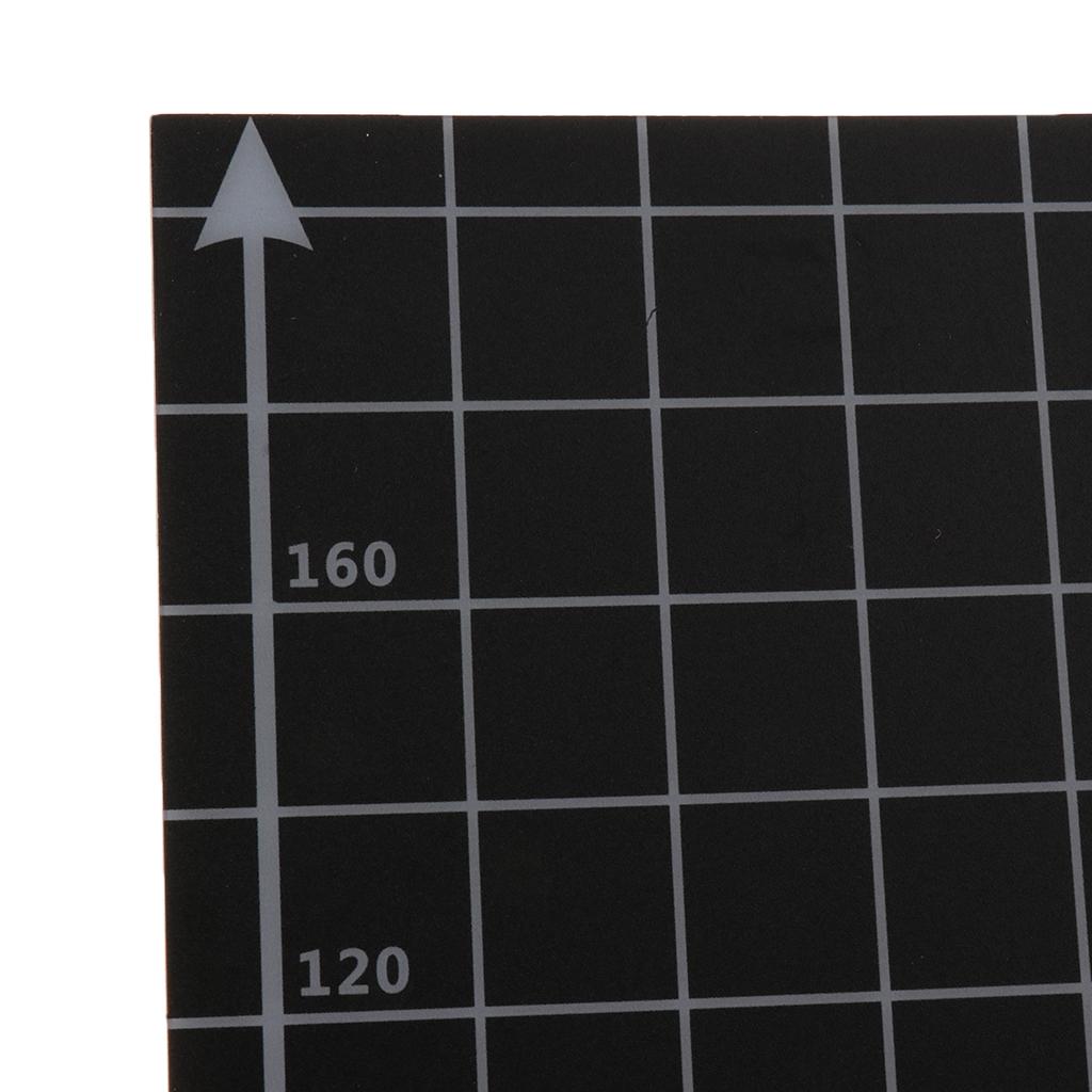 2Pcs 3D Printer Bed Build Surface Heated Bed Plate Sheet Square 220x220mm