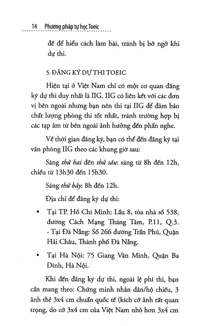 Phương Pháp Tự Học Toeic (Tái Bản)