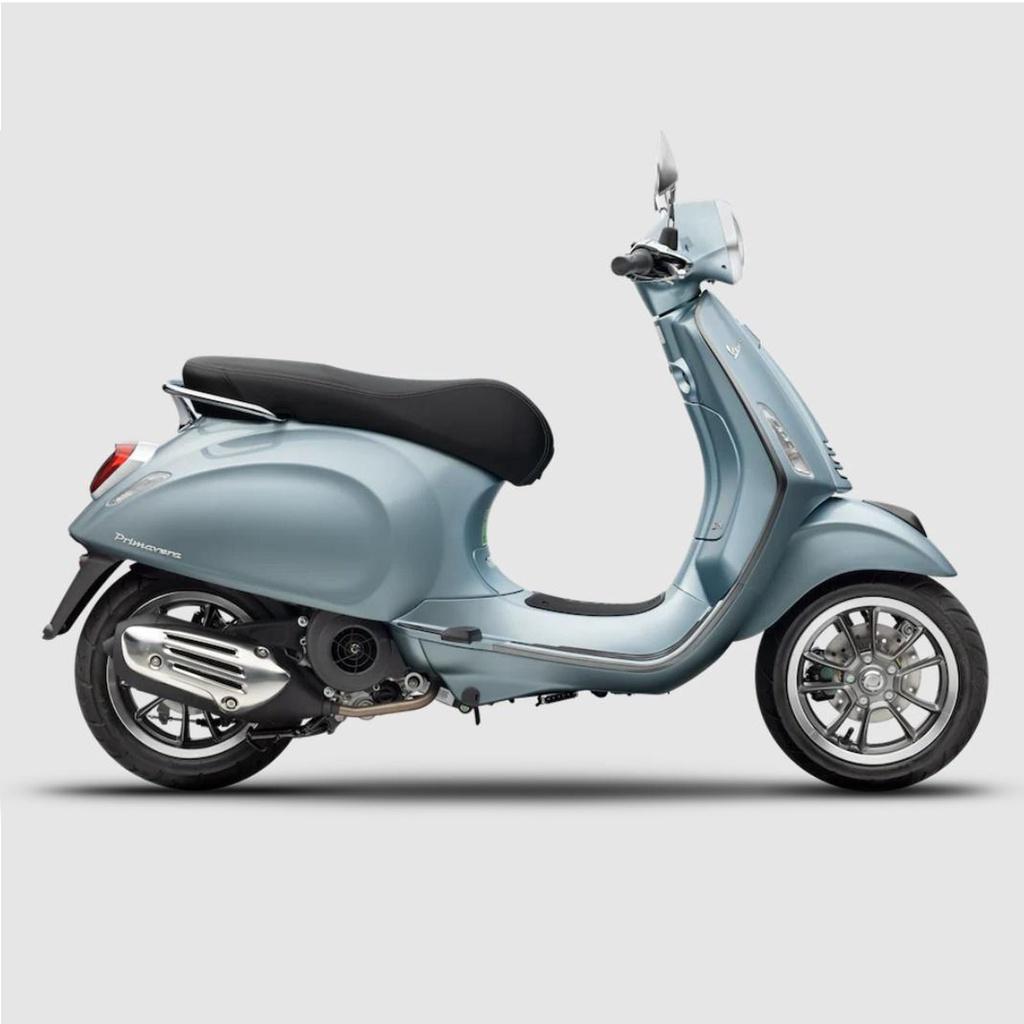 Xe Máy Vespa Primavera S 125 ABS Màu Bạc Ánh Xanh