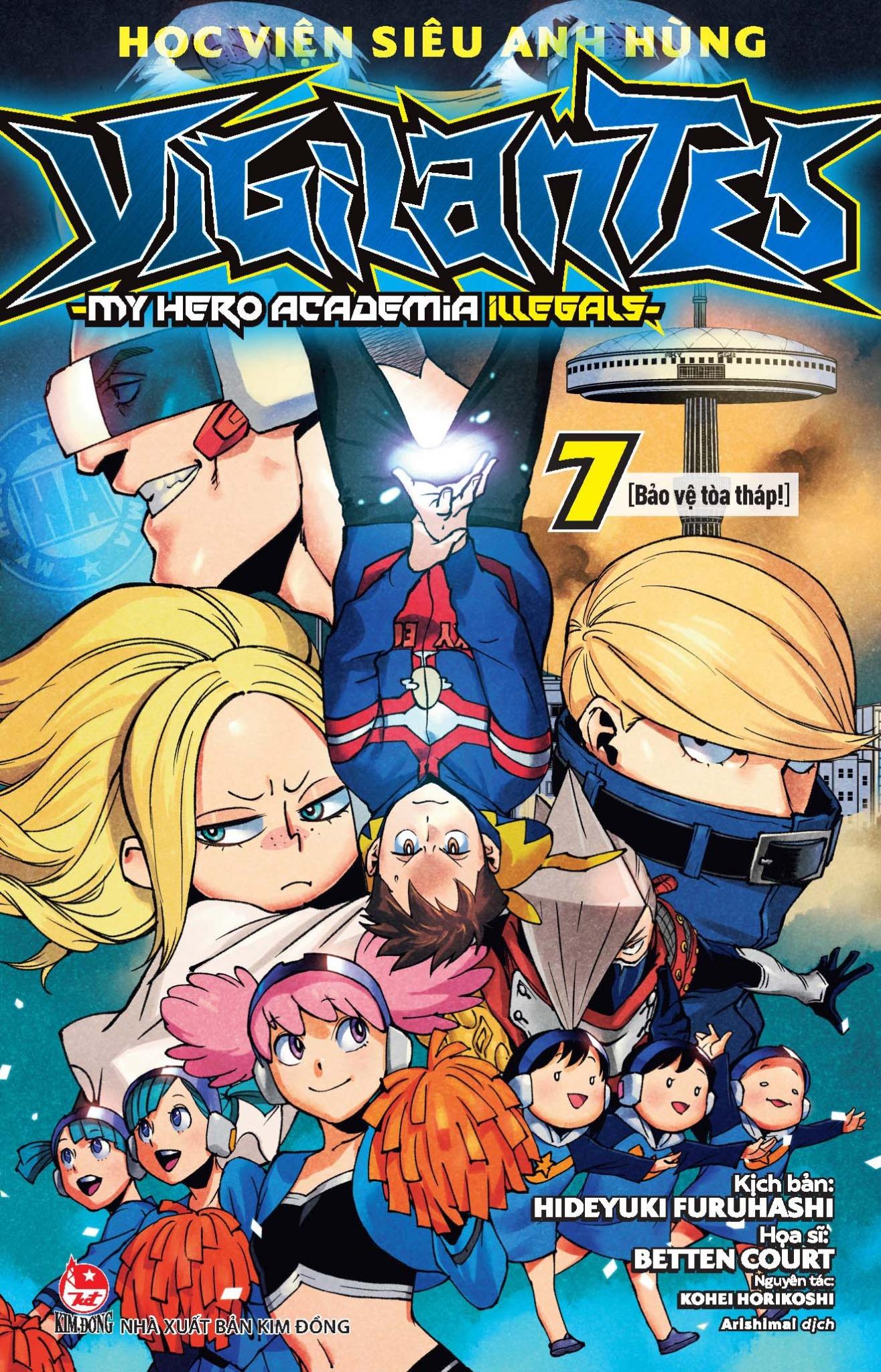 Học Viện Siêu Anh Hùng Vigilantes - My Hero Academia Illegals - Tập 7: Bảo Vệ Tòa Tháp