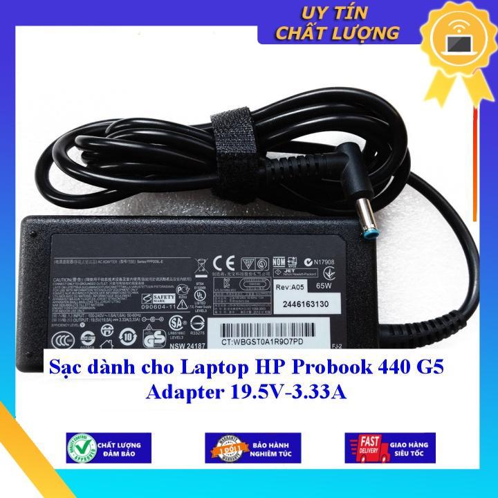 Sạc dùng cho Laptop HP Probook 440 G5 Adapter 19.5V-3.33A - Hàng Nhập Khẩu New Seal