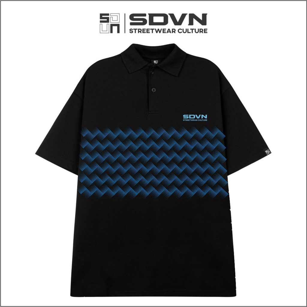 Áo Thun POLO Unisex Form Rộng - Brand Chính Hãng SDVN - SAW