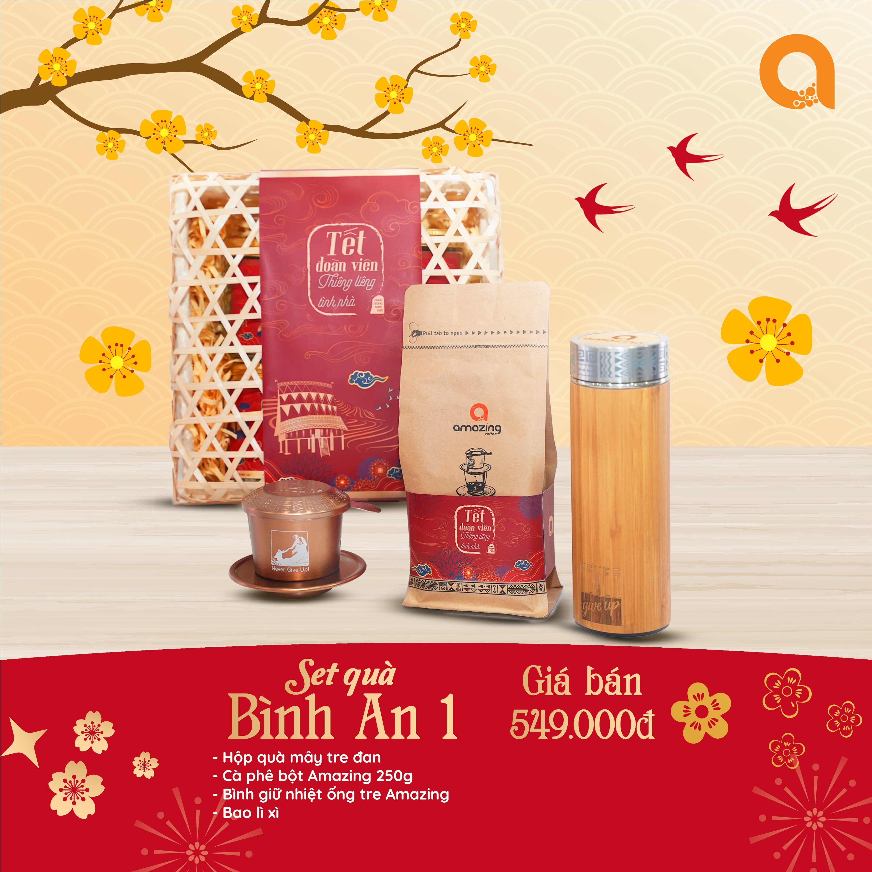 [Quà Tết 2023] SET QUÀ BÌNH AN 1 AMAZING