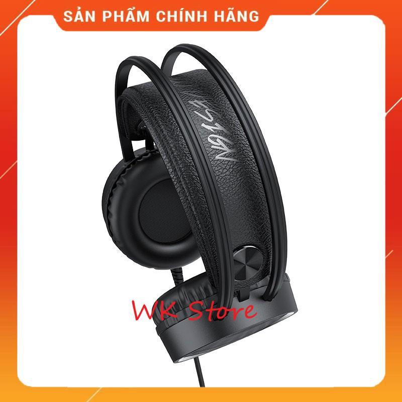 Tai nghe chụp tai có mic Hoco W100 - Hàng Chính hãng