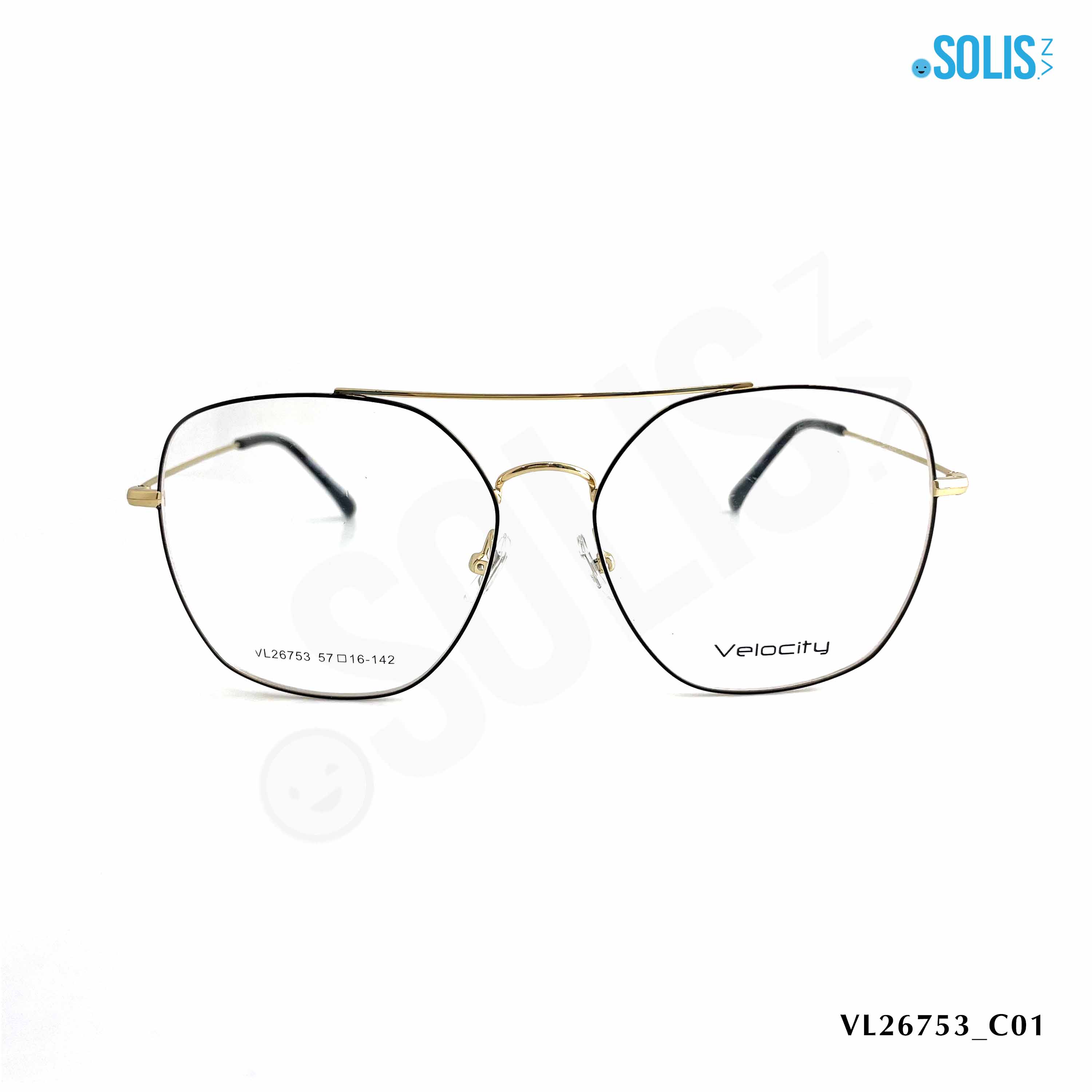 Gọng kính KL Velocity VL26753 -KÍNH KIM LOẠI HIỆU VELOCITY VL26753 KÍCH THƯỚC  57-16-142