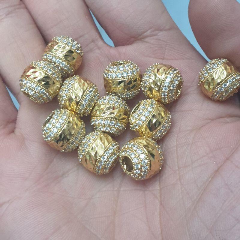 Dây Chuyền Ống Bi Châu Titanium Dây Phay Cao Cấp- Dùng tắm rửa thoải mái không đen