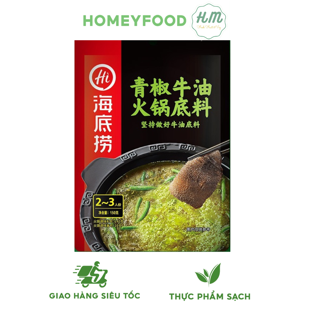 Cốt Lẩu Haidilao Vị Ớt xanh