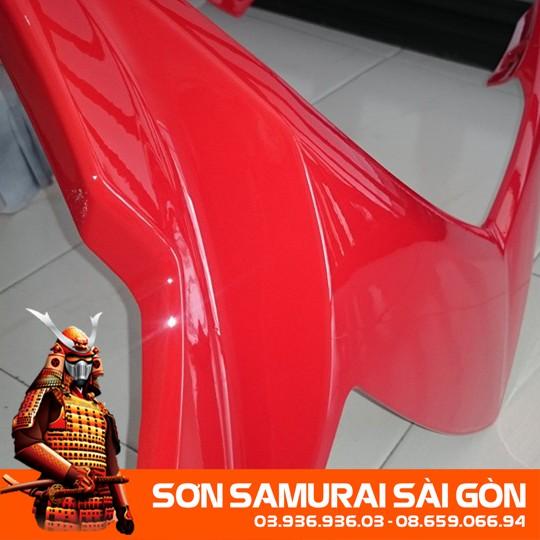 Sơn SAMURAI KUROBUSHI H661-200* MÀU ĐỎ chính hãng dành cho xe máy