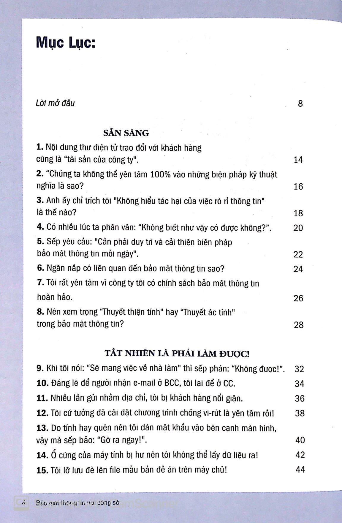 Sách Bảo Mật Thông Tin Nơi Công Sở - 50 Điều Lưu Ý Để Bảo Vệ Bí Mật Cho Công Ty