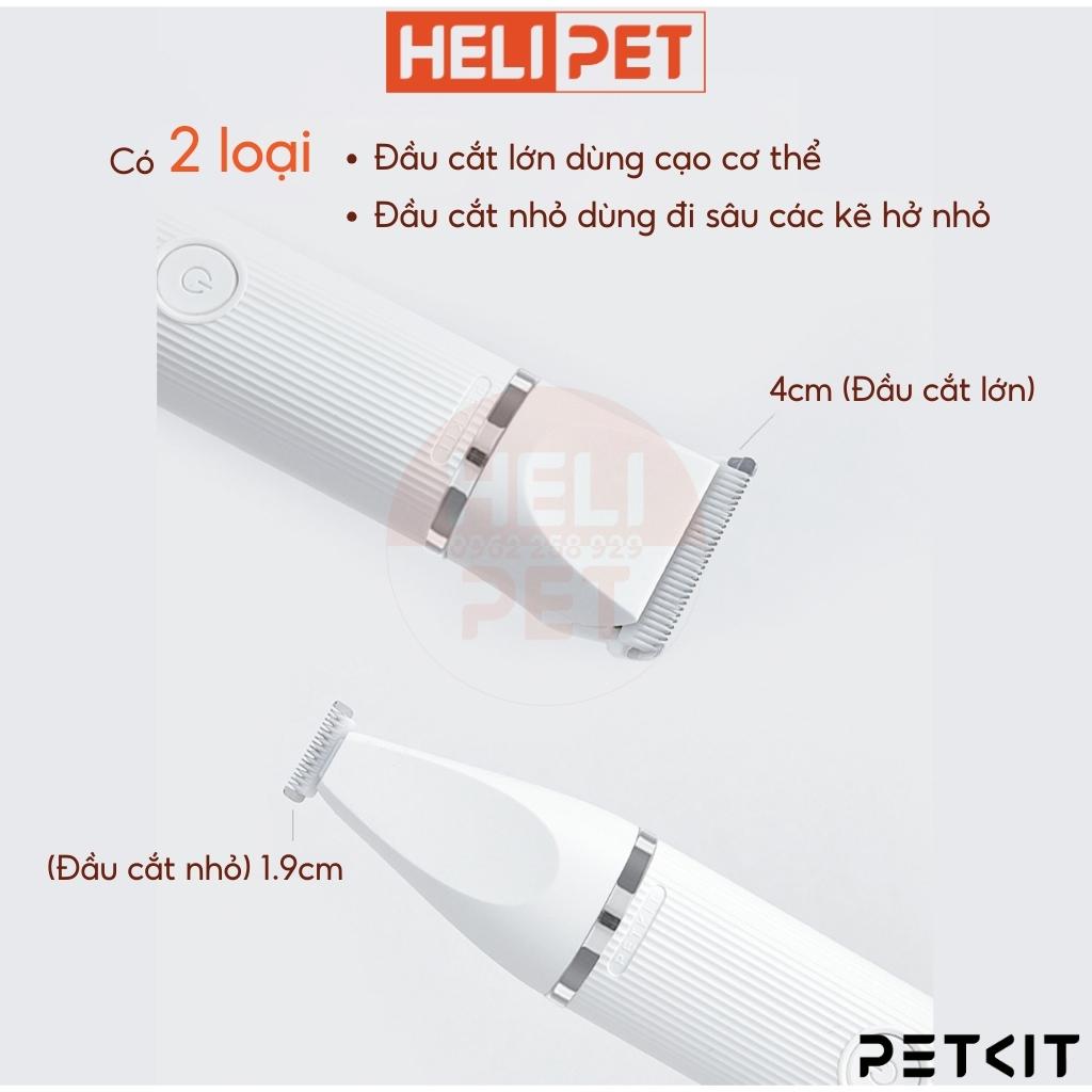 Tông Đơ Cắt Tỉa Cạo Lông Chó Mèo Petkit PRO 2023 2in1 - HeLiPet