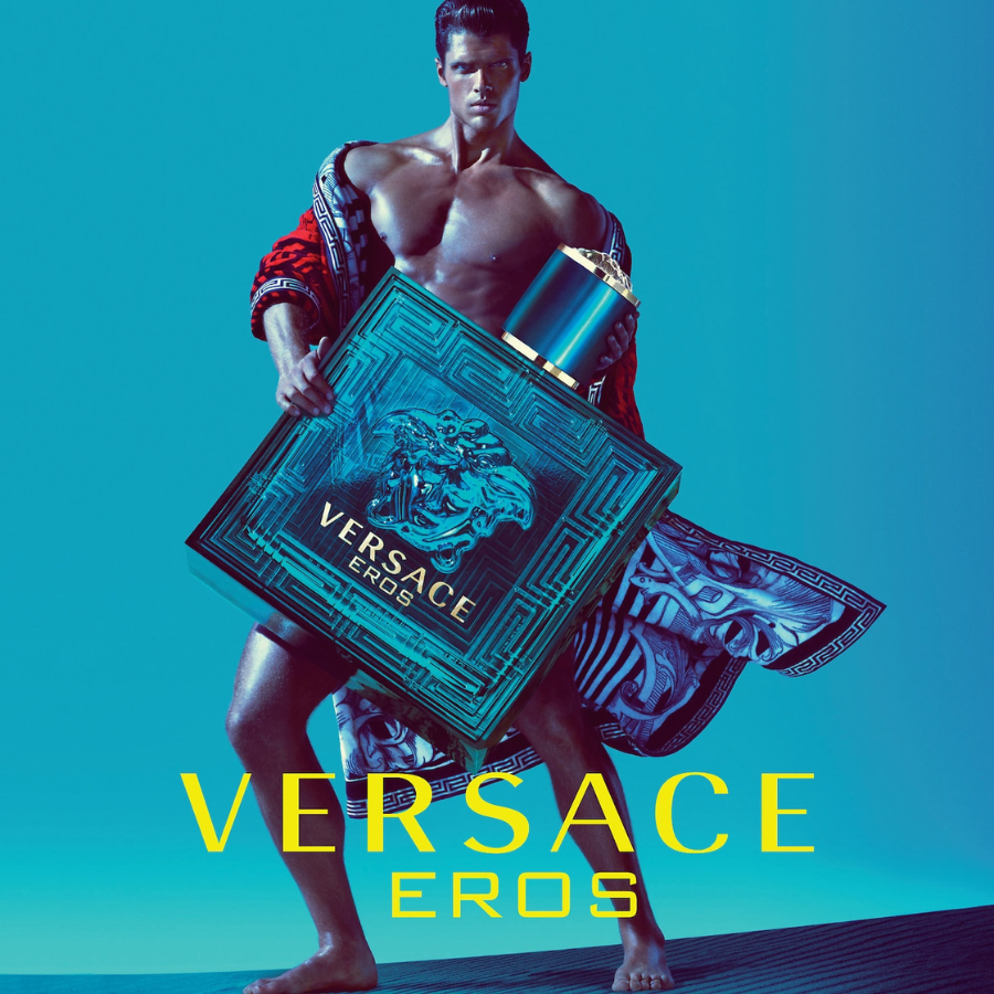 Nước hoa nam cao cấp VERSACE Eros EDT (50ml, 100ml) nhóm hương Tươi Mát - Phương Đông - Gỗ