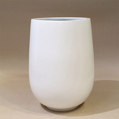 Chậu composite  7133 tự dưỡng - Trắng bóng