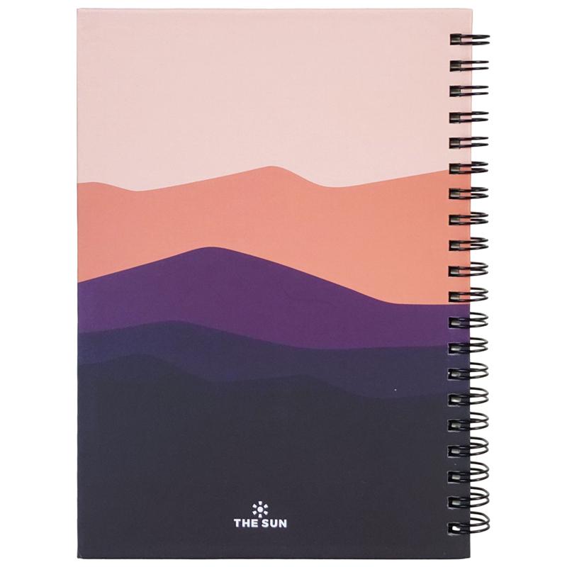 Sổ Lò Xo B6 - Kẻ Ngang 160 Trang 80gsm - Nature On Sunset - The Sun 04