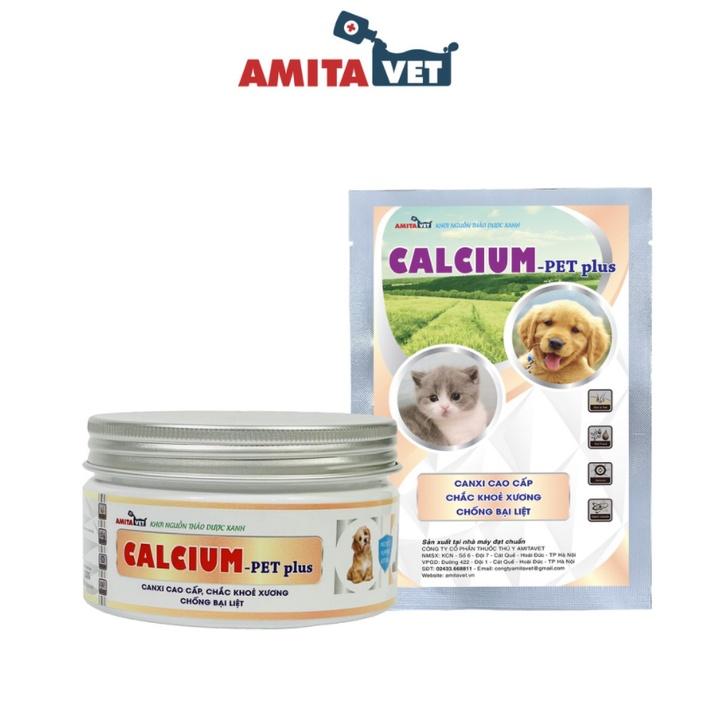 Chó mèo đi giống MUNTI-E PET Plus 35g AMITAVET chăm sóc thú cưng tăng tỉ lệ đẻ tỷ lên phôi khỏe mạnh