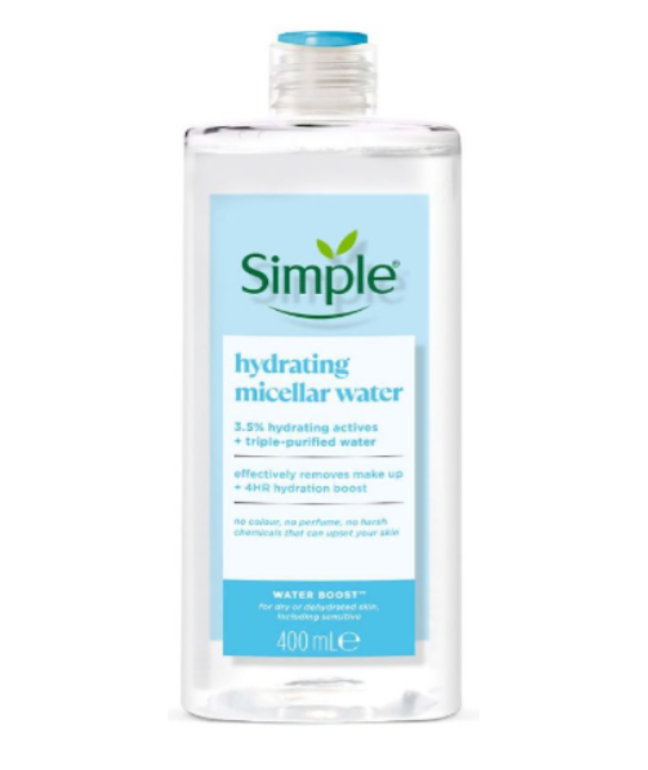 Nước tẩy trang simple Sạch sâu 400ml water boost
