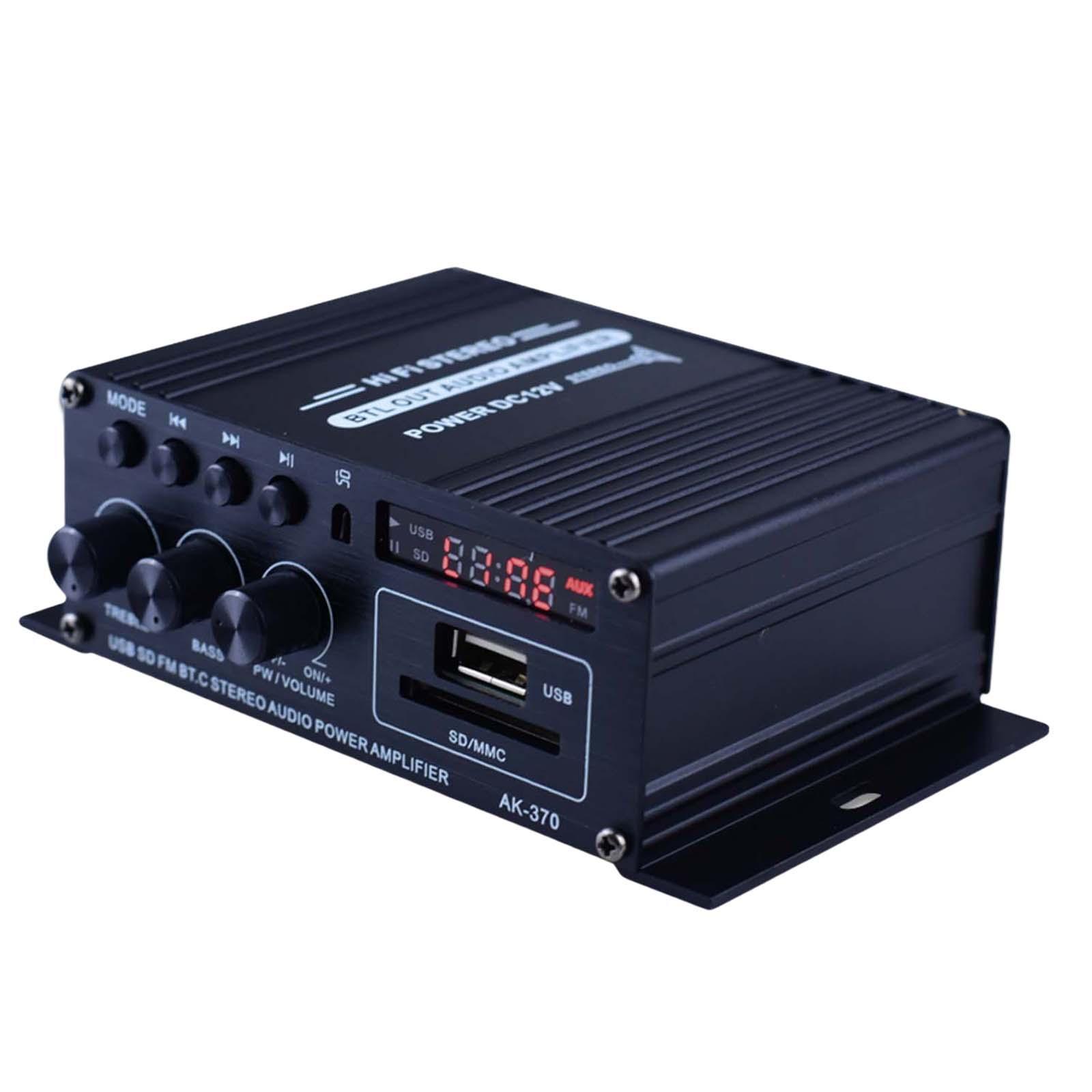 Bluetooth Amplifier for Store Home  Channel Audio Power Amplifier