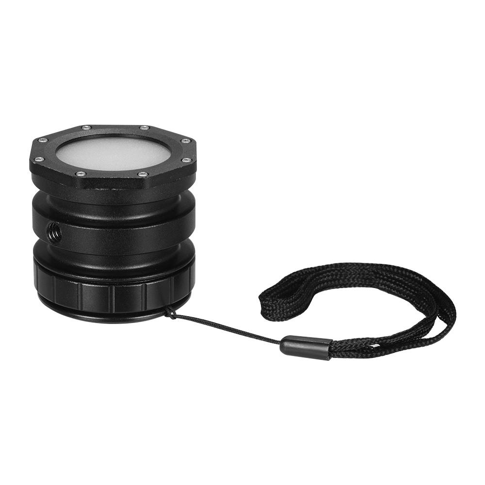 Đèn chiếu sáng video LED nhỏ chống thấm nước có thể thay đổi độ sáng 5600K CRI 95+ Dưới nước 3 mét Rộng 120