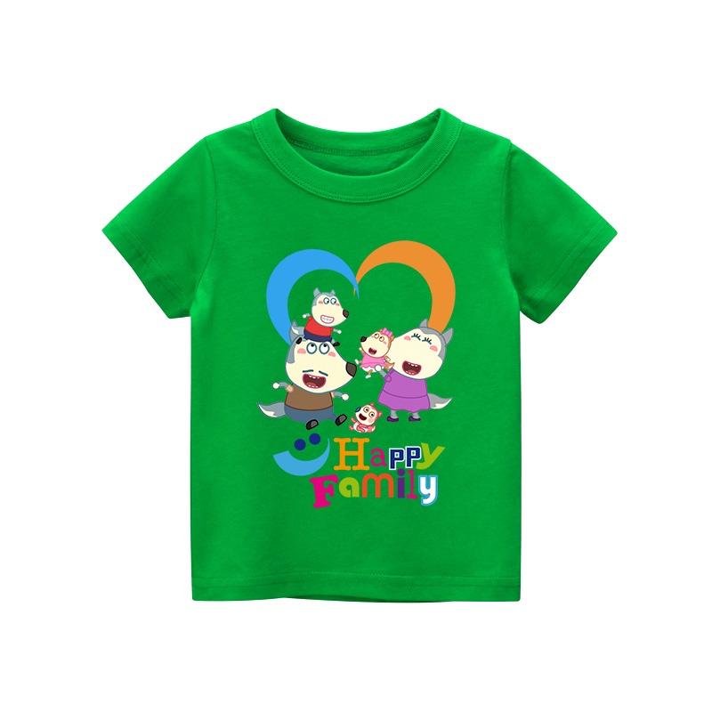 Áo thun trẻ em SÓI BABY 8 màu áo, đầy đủ size có big size, MÀU KHÁC NHẮN TIN SHOP