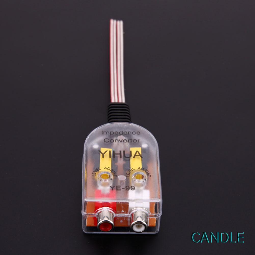 Thiết Bị Chuyển Đổi Âm Thanh 12v Rca Chuyên Dụng Cho Xe Hơi