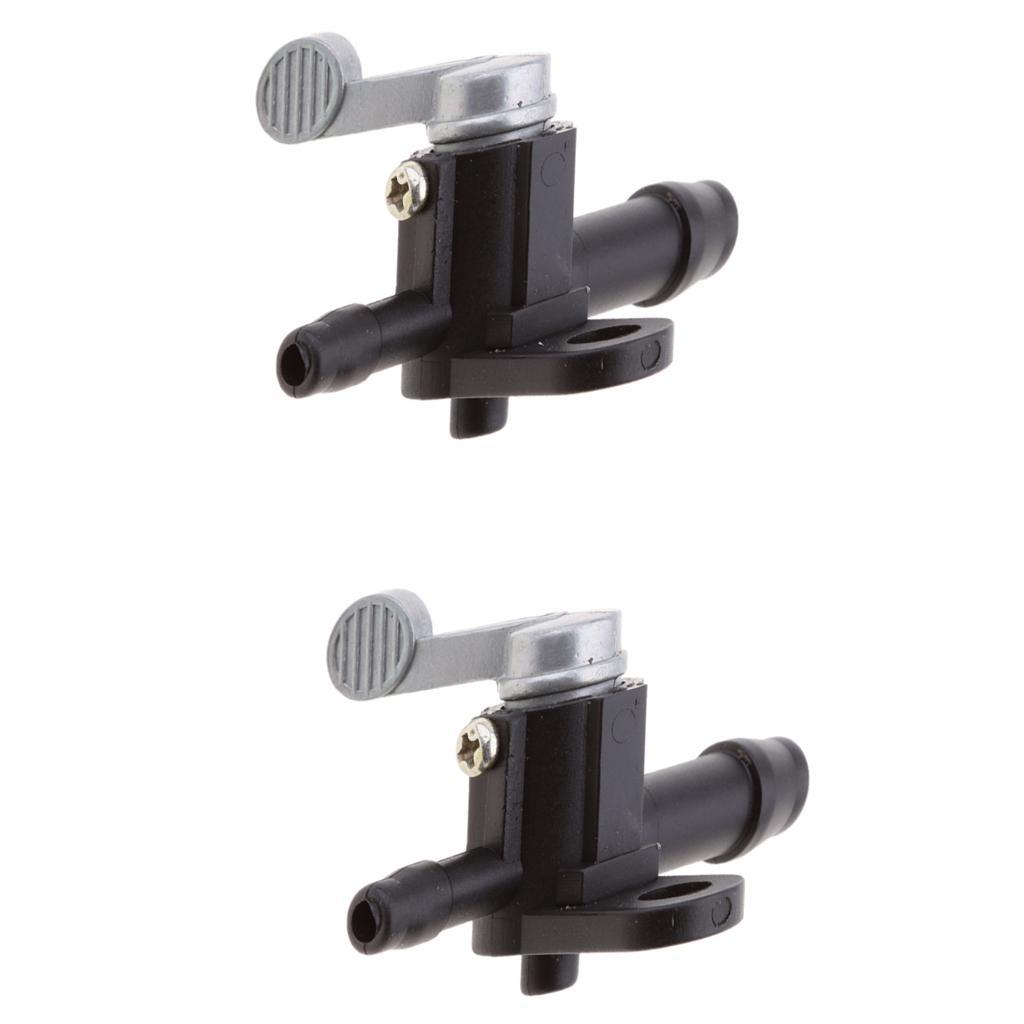 2Pcs Petcock Fuel Shut Off Valve Switch for PW50 Dirt Bike