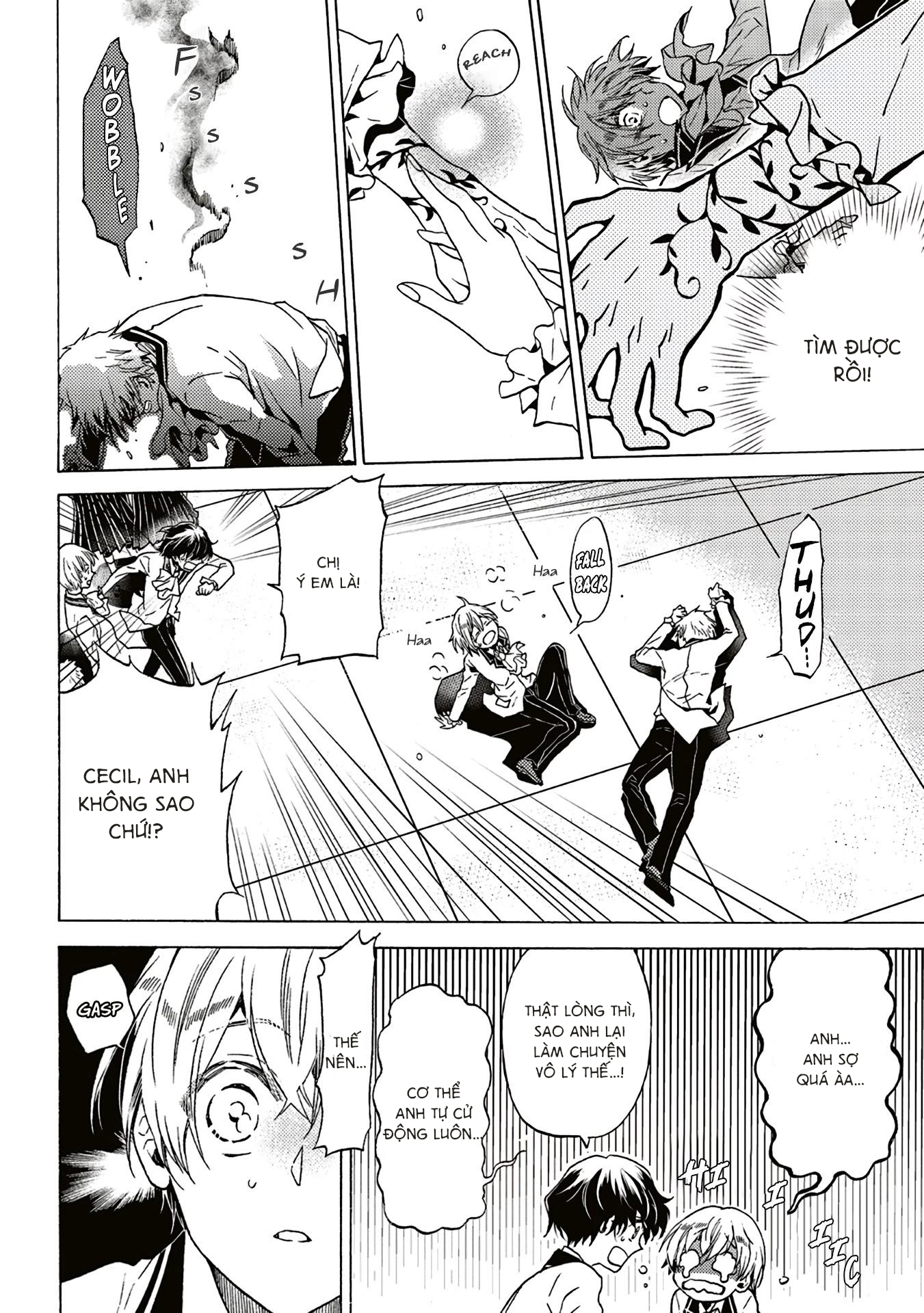 kẻ phản diện, cecilia silvie, không muốn chết, thế nên cô đã cải nam trang chapter 1.2 12