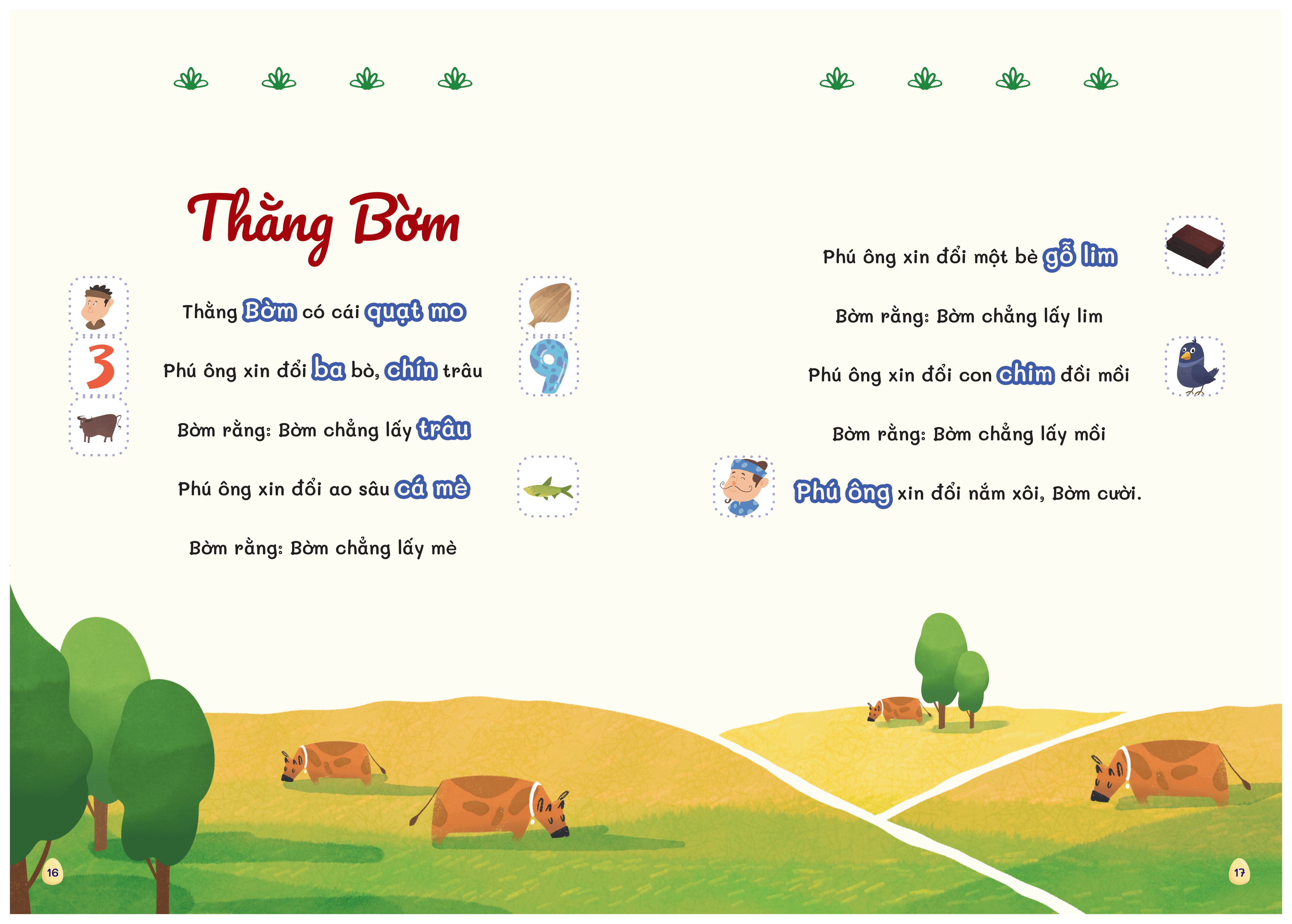 Sách - Combo 4 Cuốn Thơ, Truyện, Đồng Dao, Câu Đố, Tập Nói Tập Đọc Cho Bé 0-6 Tuổi