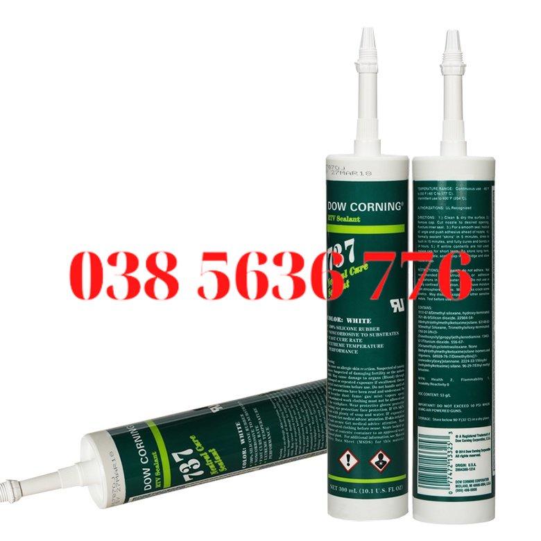 Dow Corning 737 Nhập Khẩu, Cách Điện, Không Thấm Nước, Trung Tính, Silicone Chịu Nhiệt Độ Cao