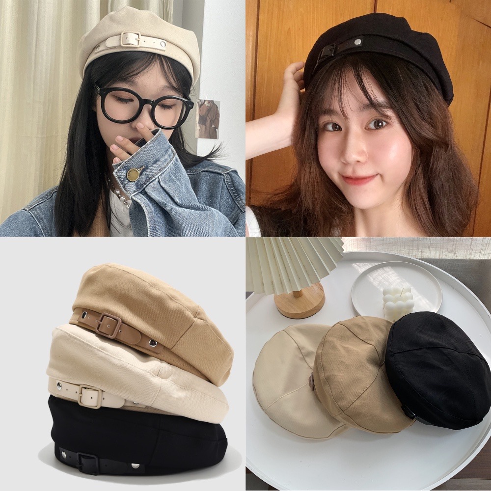 Mũ nồi mũ beret ulzzang hàn quốc