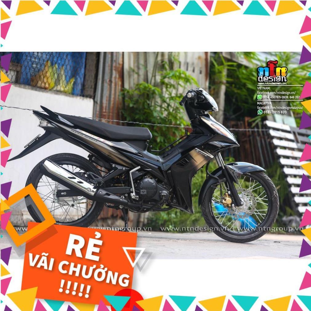 Tem Rời Exciter 2009 Mẫu LC 135 Đen Vàng Đồng
