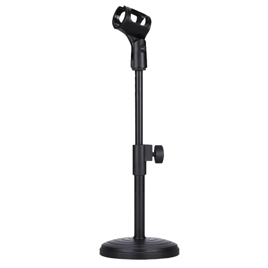 Có Thể Điều Chỉnh Để Bàn Gấp Gọn Chân Đế Micro W/Mic Kẹp Cho Các Cuộc Họp, Các Bài Giảng