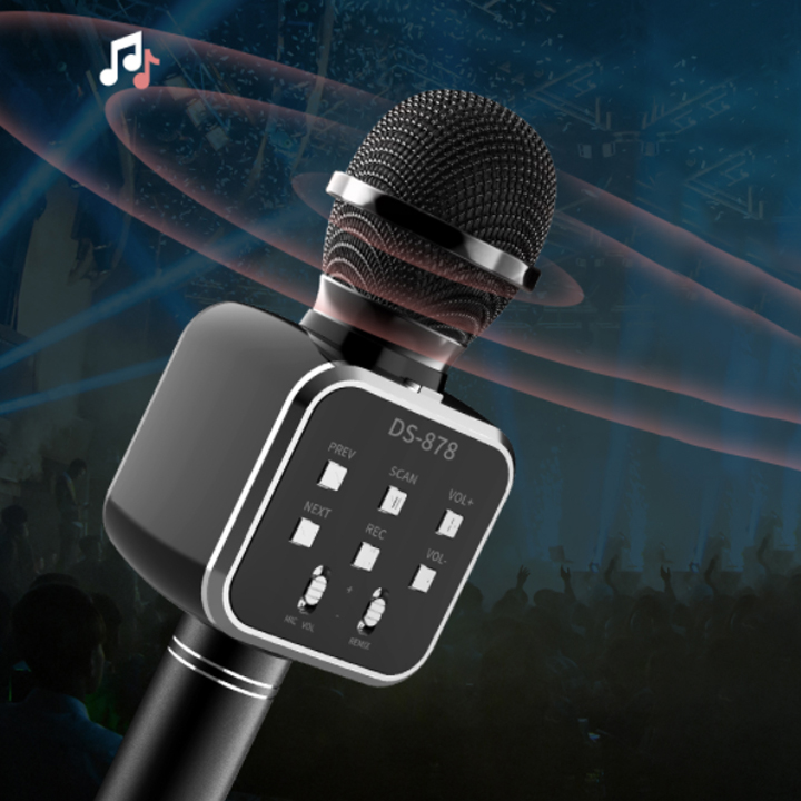 Mic Hát Karaoke Bluetooth - Giao Màu Ngẫu Nhiên