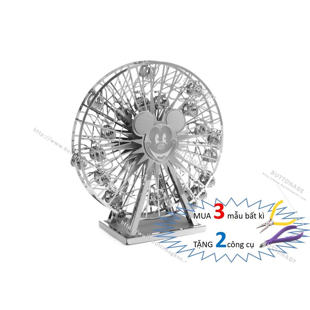 Mô Hình Lắp Ráp 3d Vòng Xoay Chuột Mickey