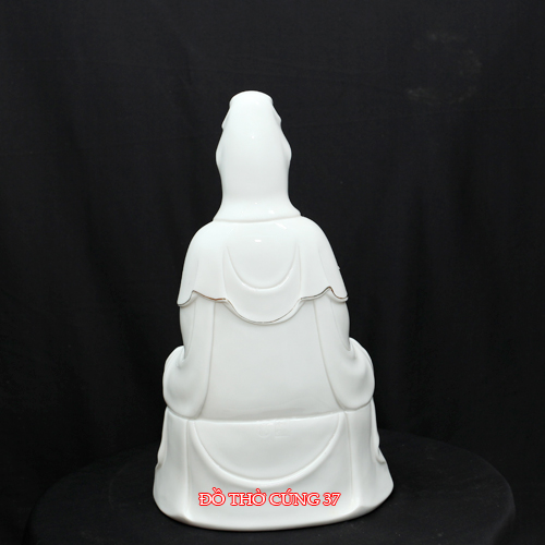 TƯỢNG QUAN ÂM MEN SỨ ĐỨC HÓA