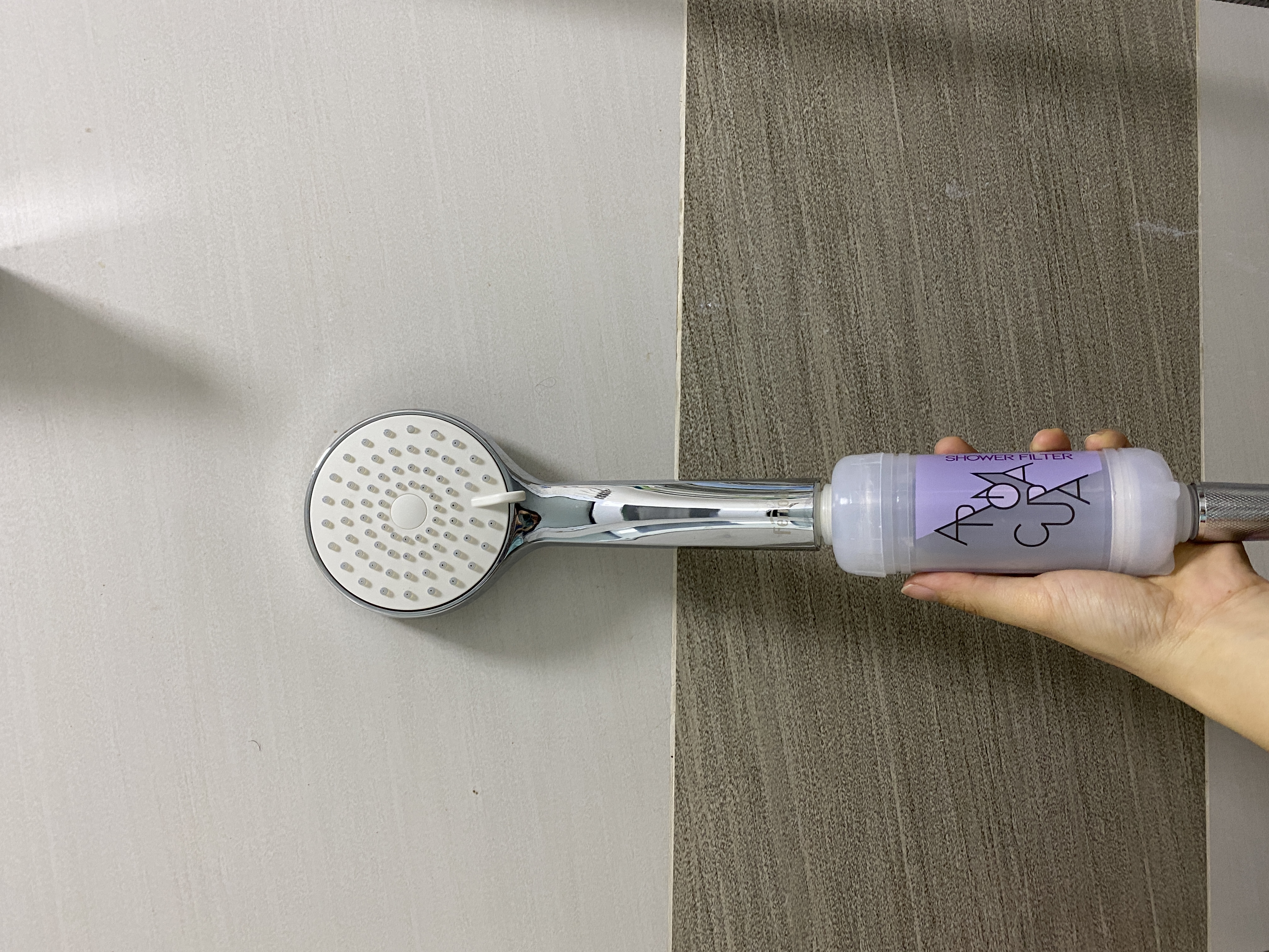 Lõi lọc nước vòi sen Vitamin C Aromacura Shower Filter Korea - Hương Lavender (Hoa Oải Hương)