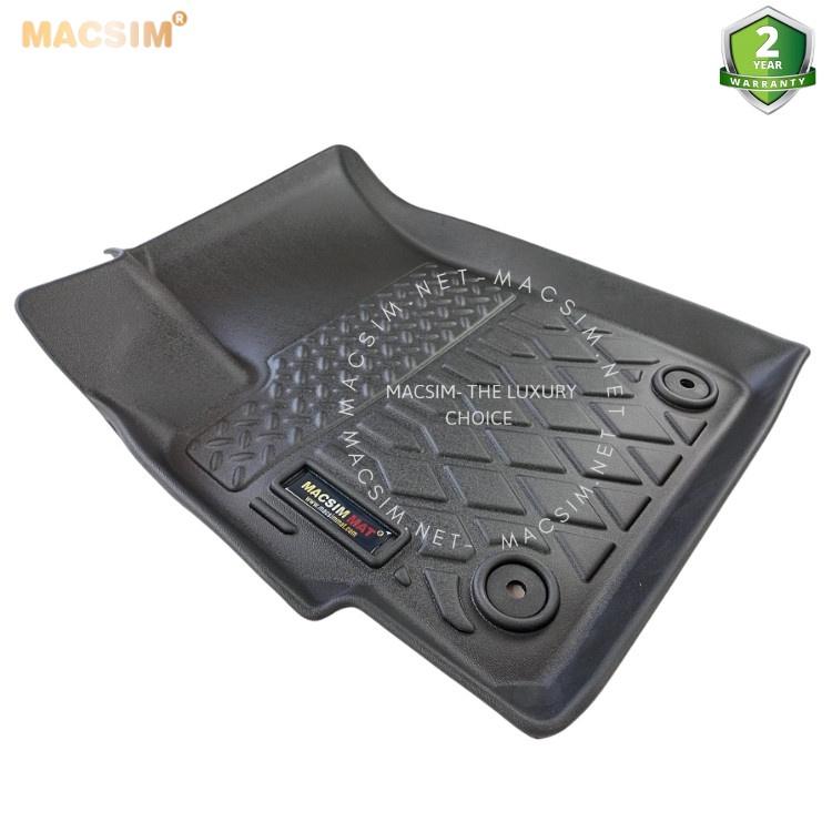 Thảm lót sàn xe ô tô VinFast VF e34 Nhãn hiệu Macsim chất liệu nhựa TPE cao cấp màu đen