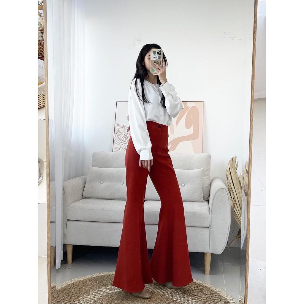 LIIN - Áo nữ sơmi không cổ basic