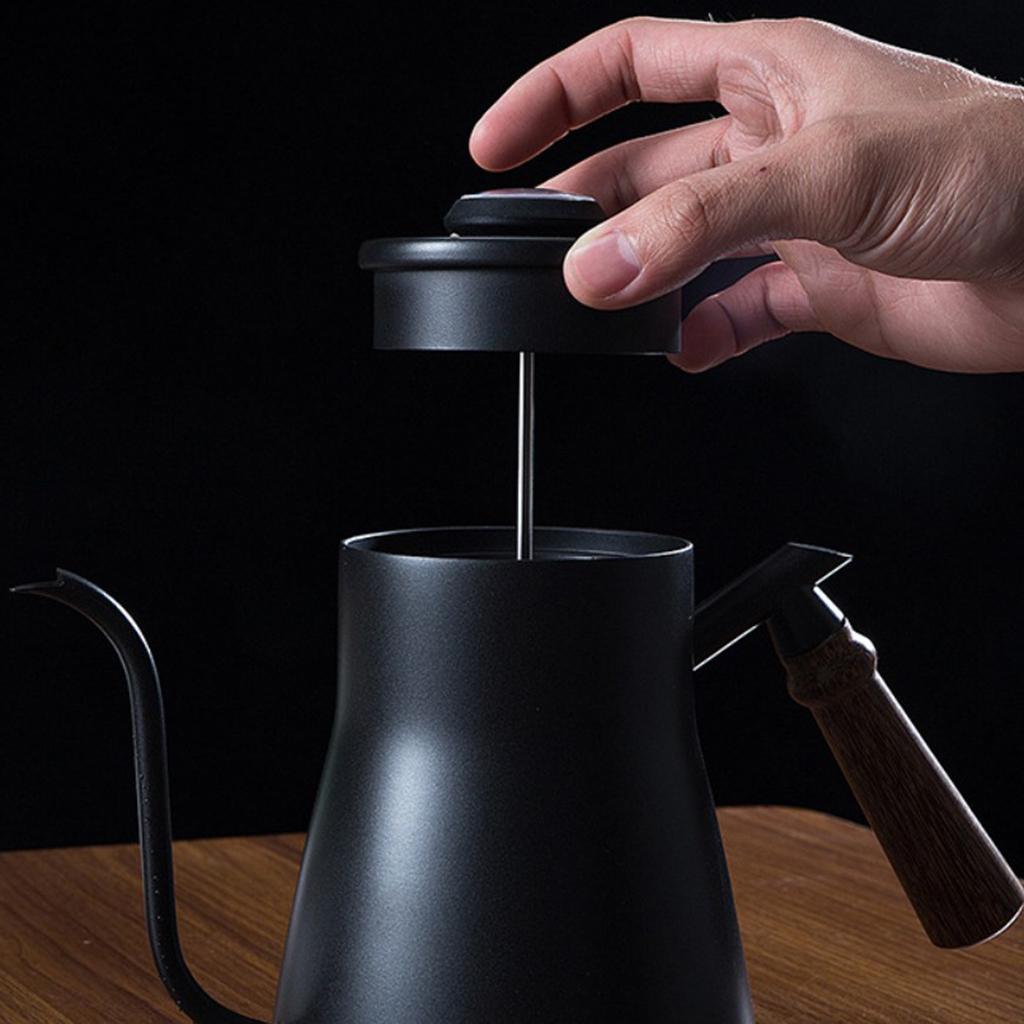 Coffee Drip Stainless Steel Kettle Pot Teakettle Maker Gooseneck 850ML