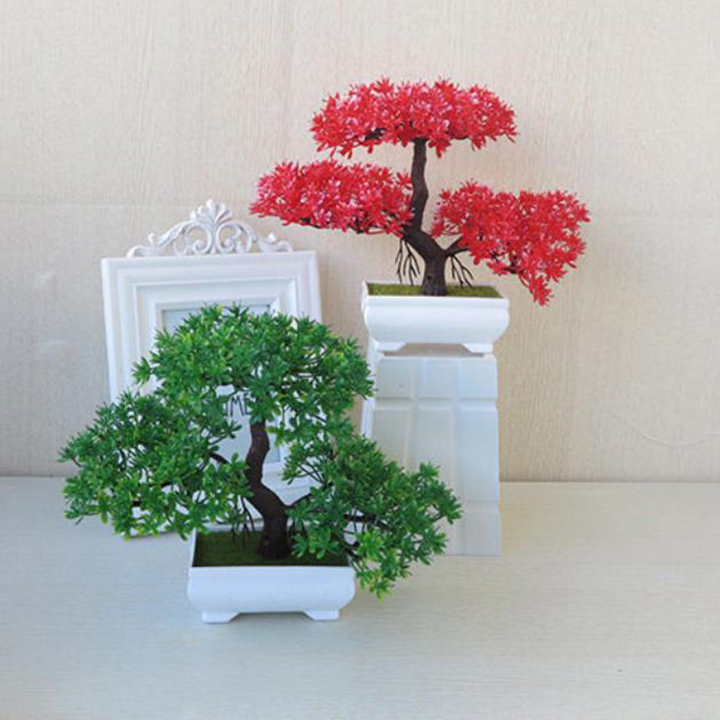 Chậu Cây Bonsai Nhỏ Ba Tầng Trang Trí Nội Thất Độc Đáo