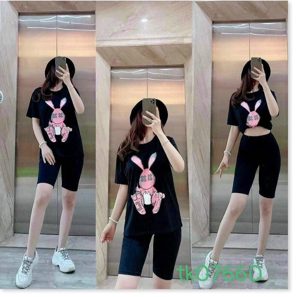 Đồ bộ nữ thun cộc tay dễ thương mềm mại MẪU MỚI NHẤT HIỆN NAY