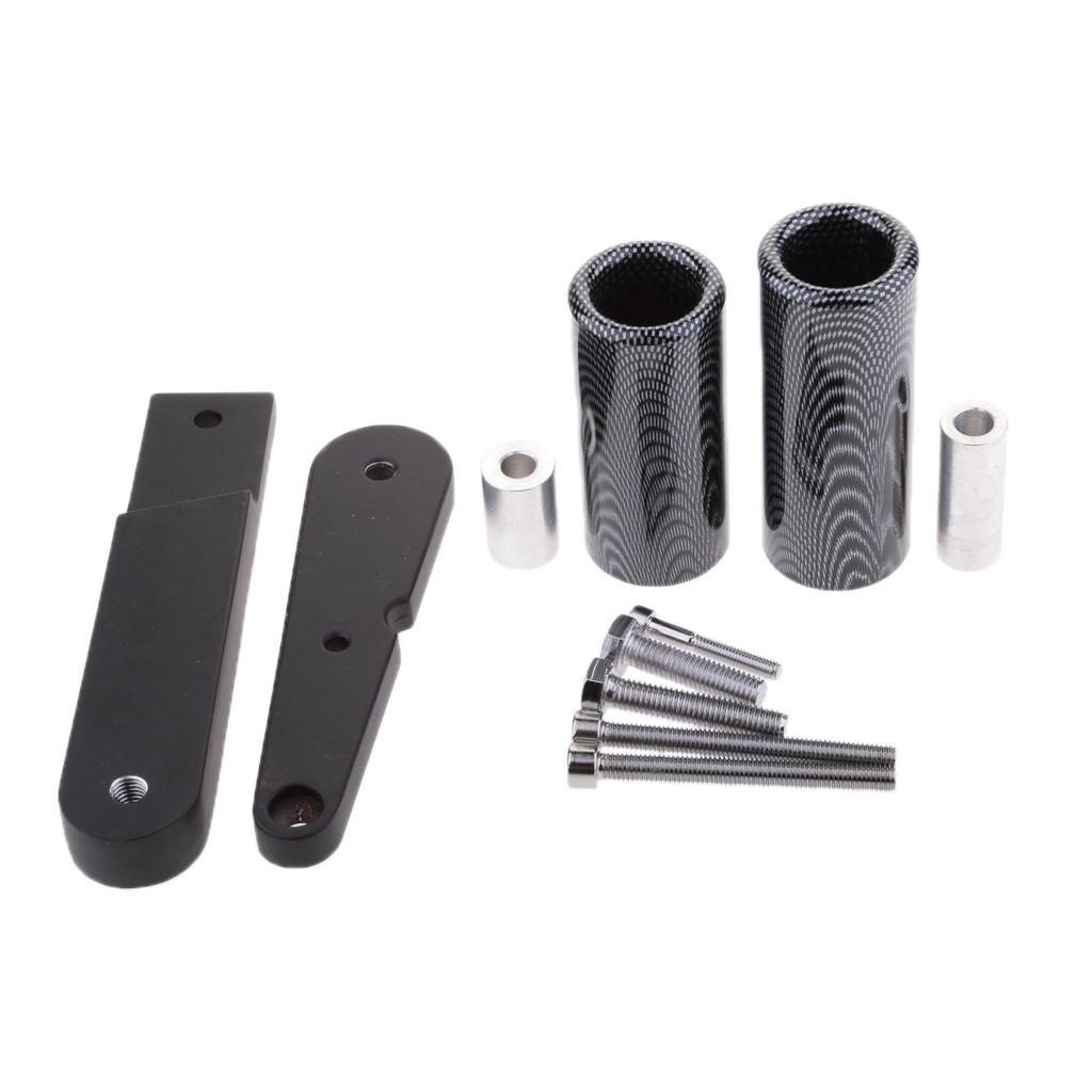 Motorcycle Carbon Fiber    Slider Set For