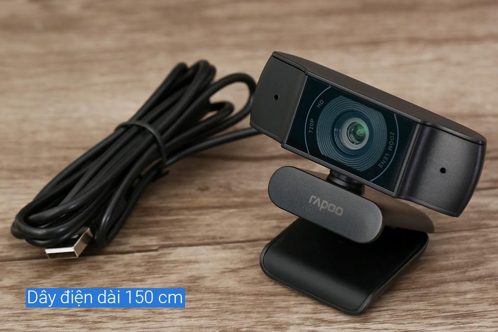 Webcam 720p Rapoo C200 - Hàng chính hãng