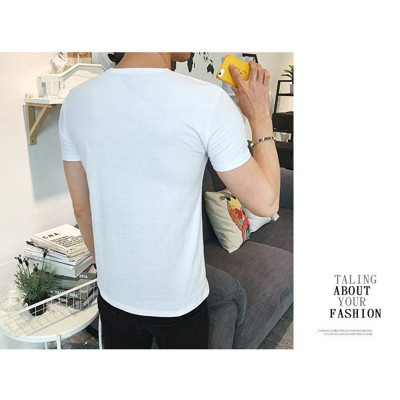 Áo Thun Nam Trơn Vải Xuất Loại 1