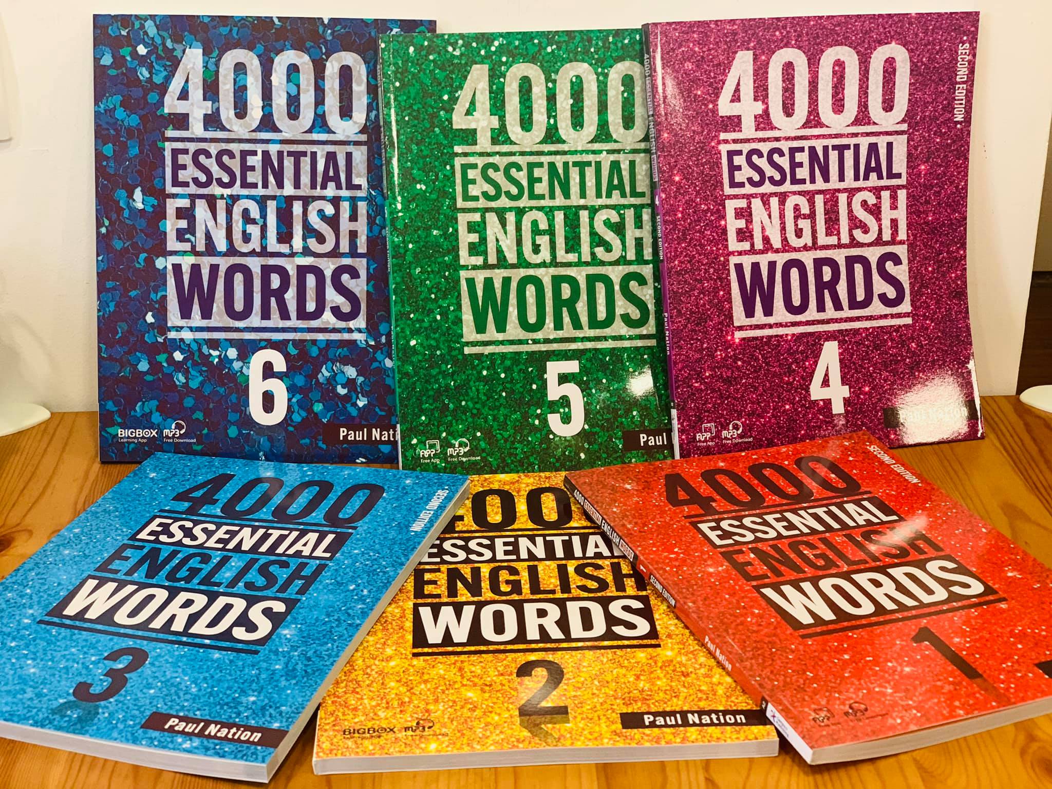 4000 Essential English Words - 6 Books + AUDIO | Bản Nhập Khẩu