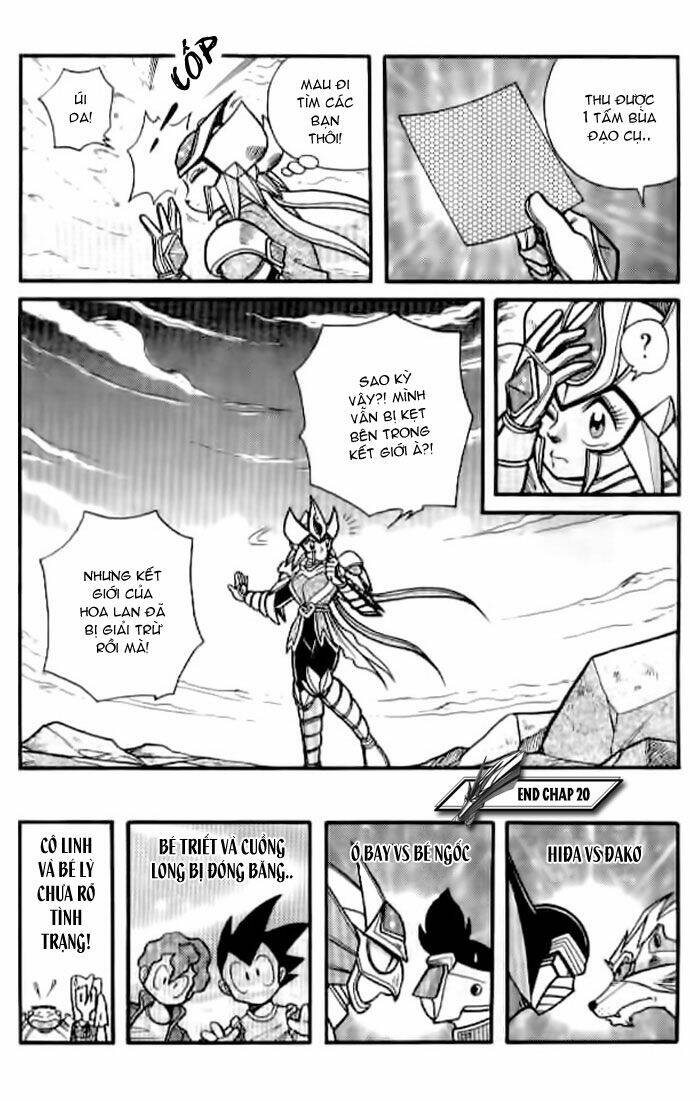 hiệp sĩ giấy - origami fighter chapter 20 25