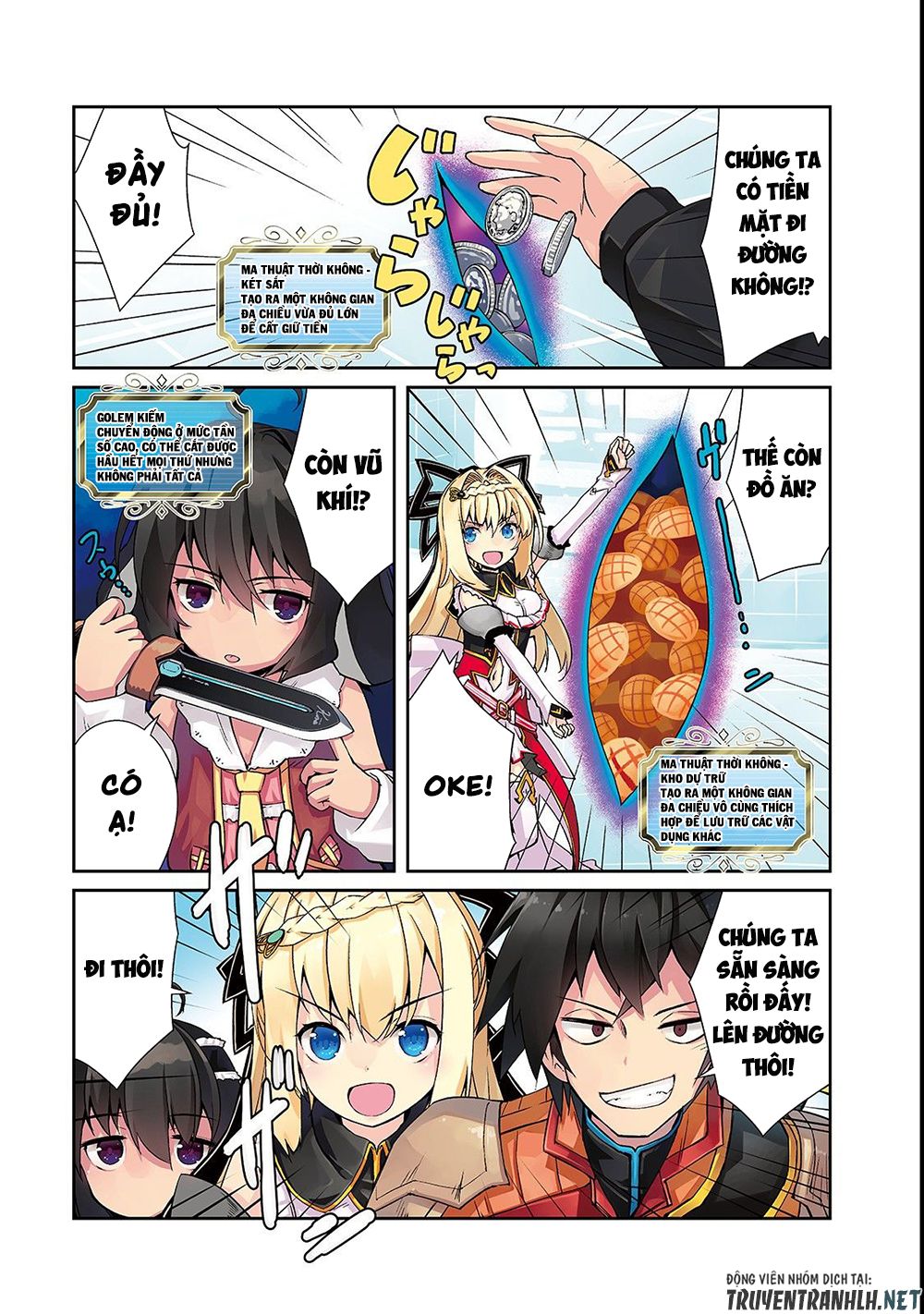 chủ nhân của mê cung rất lười chapter 12 1