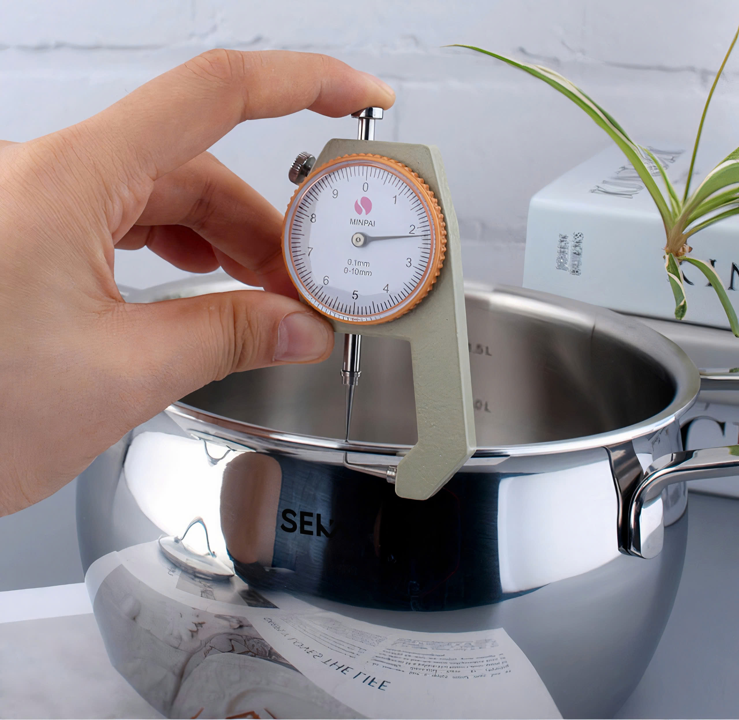 Nồi Lẩu, Luộc Gà SEKA size 16, 18, 20, 22 và 26cm, Inox Cao Cấp Dày dặn đẹp, Nồi bếp từ, bếp hồng ngoại, bếp gas