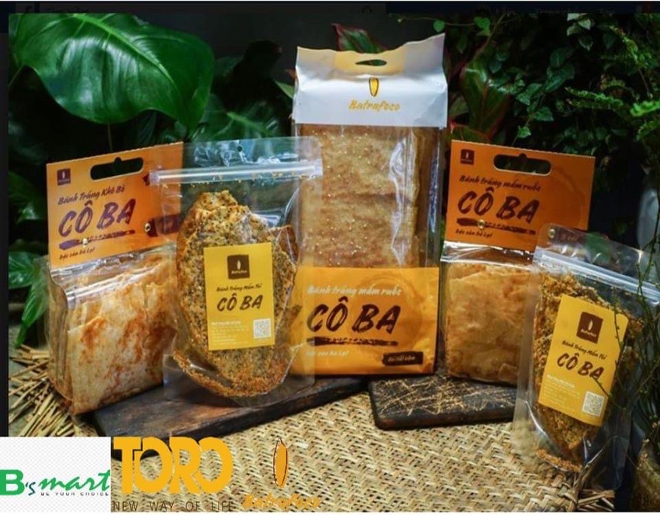 Bánh tráng khô cá nướng Fishi Cô Ba ăn vặt văn phòng, học sinh, mồi nhậu ngon, rẻ, ăn kiêng được