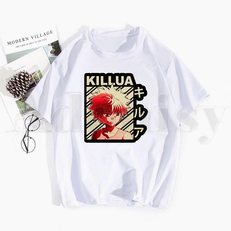 Áo thun Hunter X Hunter Killua Zoldyck Baka Anime Japan hots Spring giá rẻ