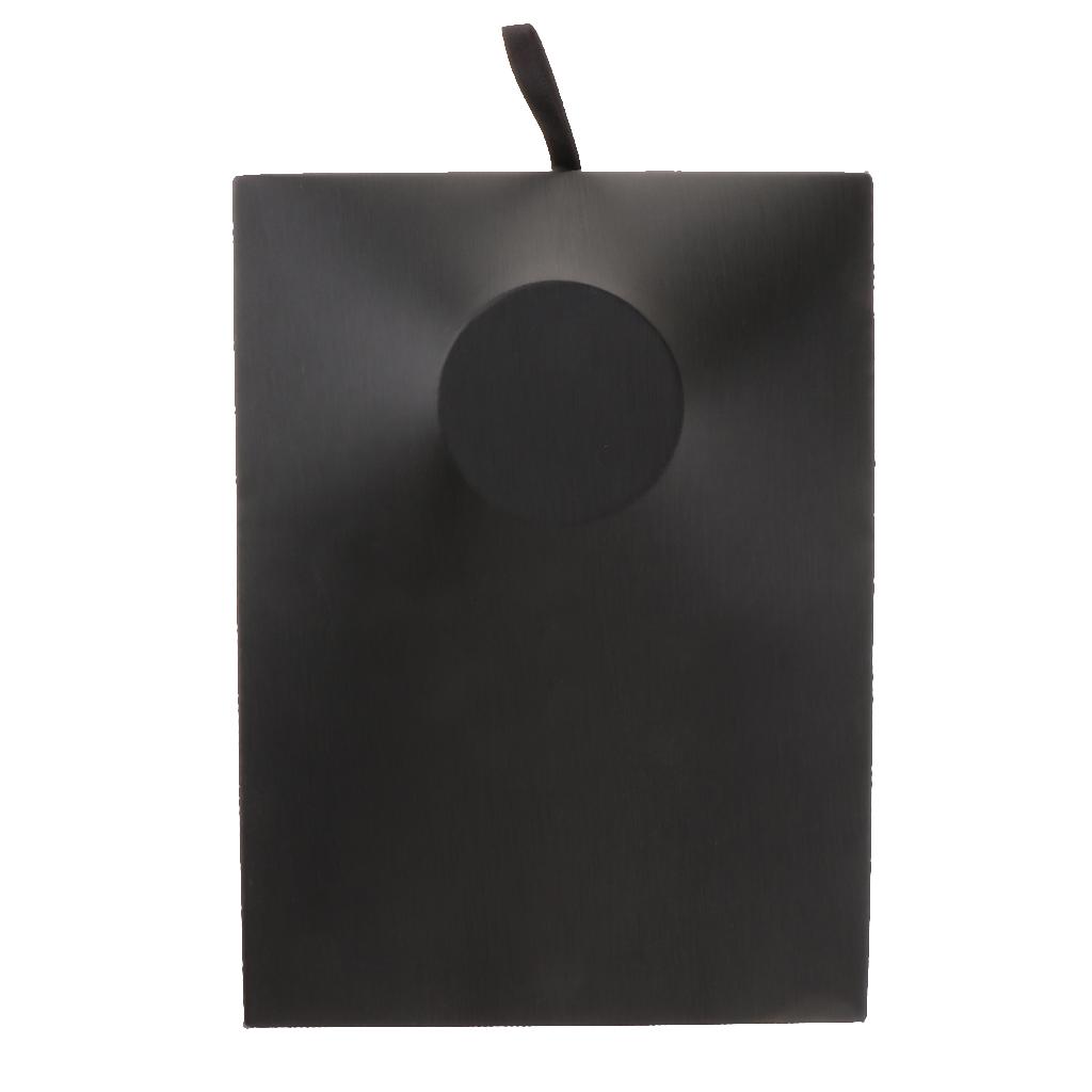 PU Leather Jewelry Necklace Display Mannequin Holder Stand Storage