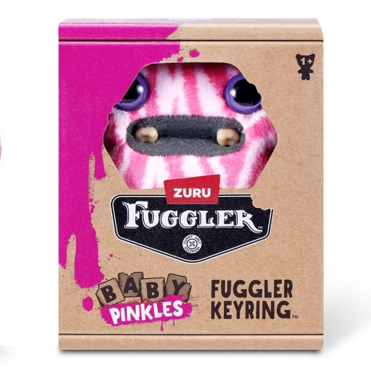 Đồ Chơi Sưu Tầm Fuggler Baby Pinkles Keyrings 3.5 Inch - Zuru Toys 15759 - Wide Eyed Weirdo